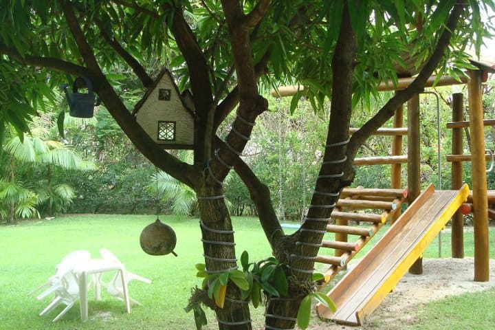 Children's area at the Refugio da Vila hotel