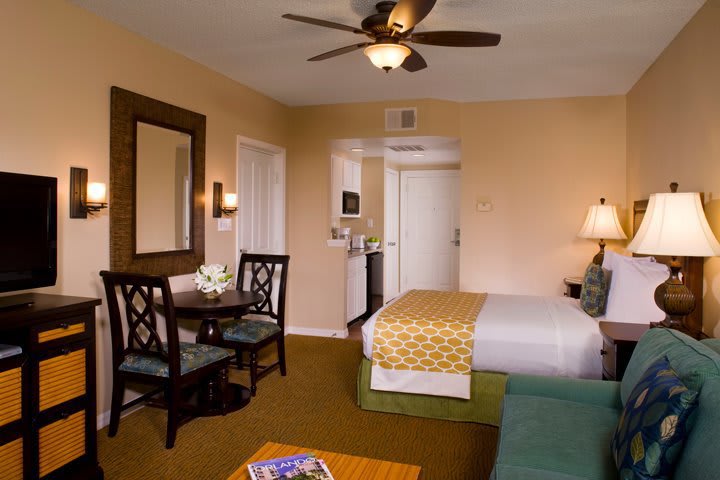 A studio at the business hotel, Hilton Grand Vacations Suites at SeaWorld in Orlando