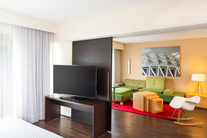 Accommodations with cable TV