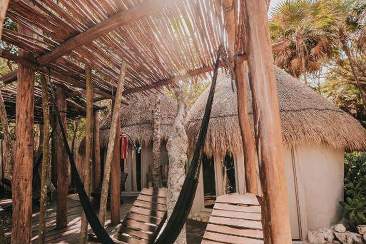 Cabaña con vistas a la selva