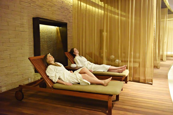 Relaxation area in the Spa
