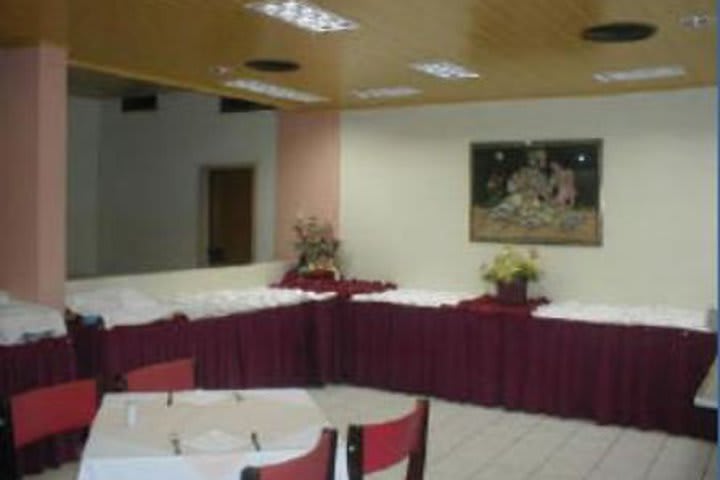 Restaurante en el hotel Plaza en el centro de Manaus