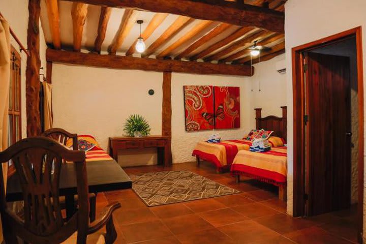 Apartamento con cocineta vista al jardín - 5 personas