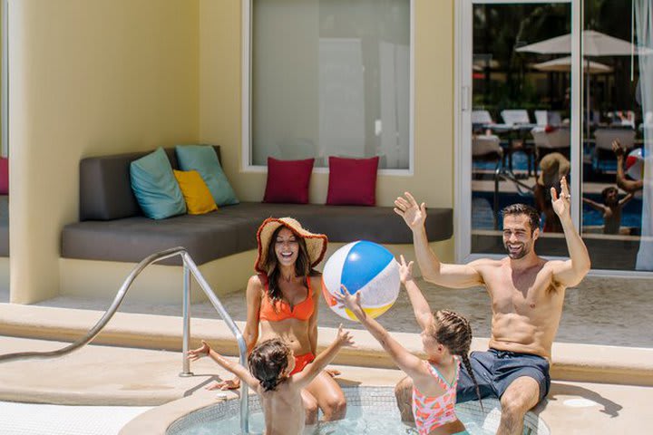 Enjoy a swim out guest room