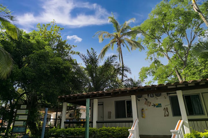 Vista de las habitaciones