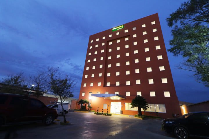 Hotel at night