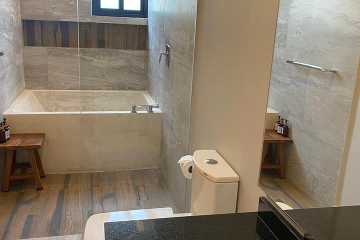 Bathroom in a superior apartment