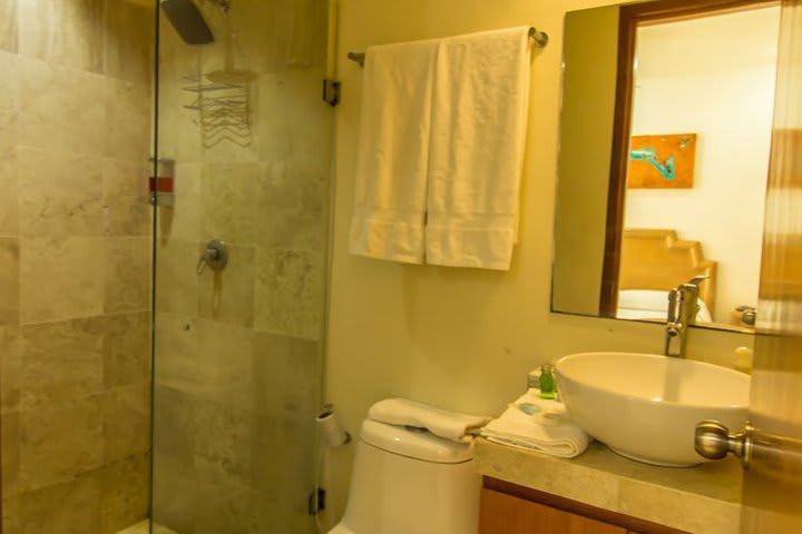 Bathroom of the studio