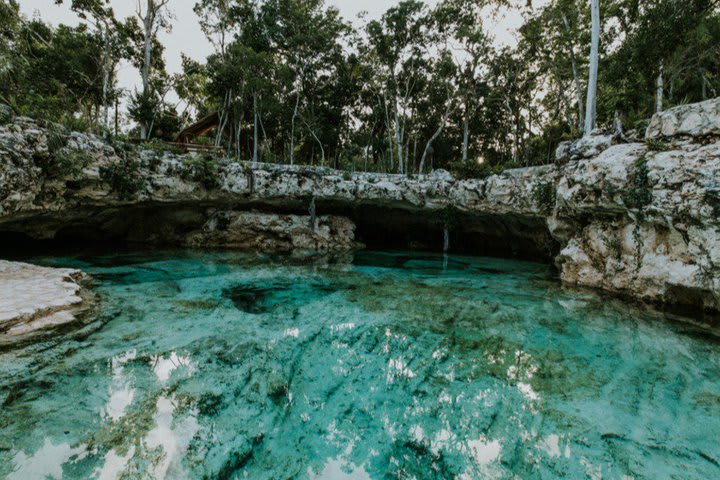 Cenote privado de la propiedad