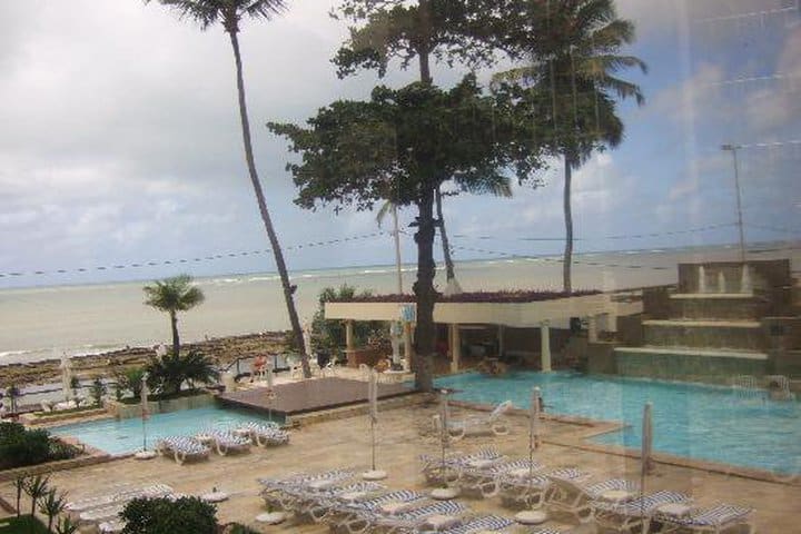 Pool area at the Dorisol Recife Grand Hotel