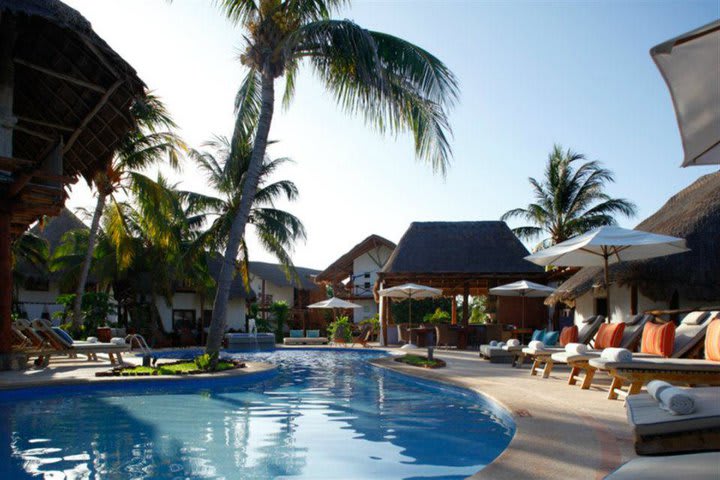 Pool at the CasaSandra Boutique Hotel