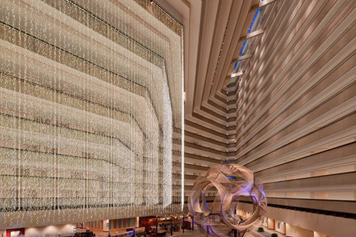 El atrio del Hyatt Regency San Francisco está considerado como el más grande en los récords Guinness