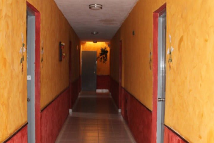 Pasillo de las habitaciones