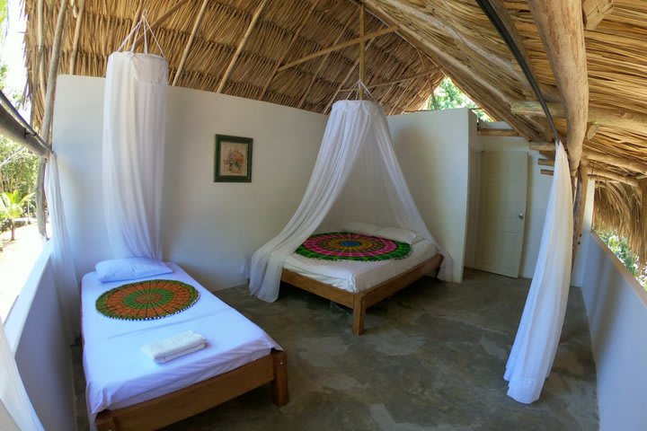 Habitación con dos camas