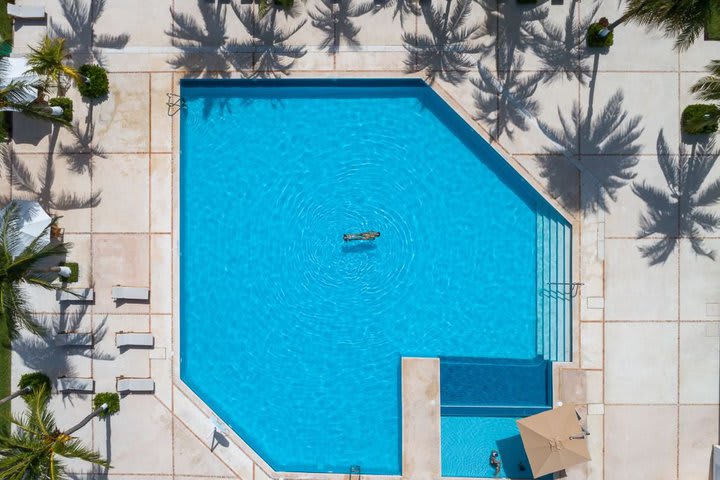 Panorama de la piscina