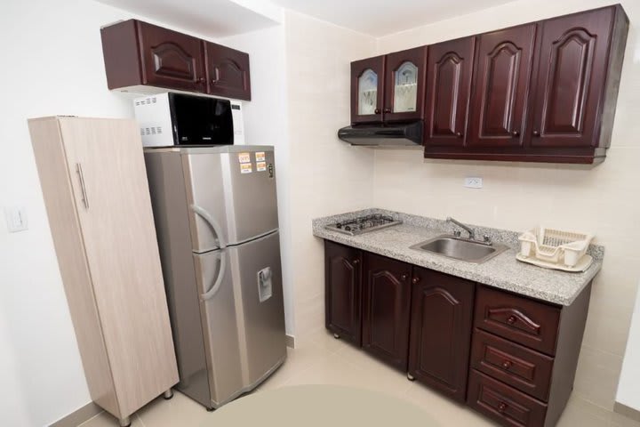 Cocina en el apartamento 2C-3AL