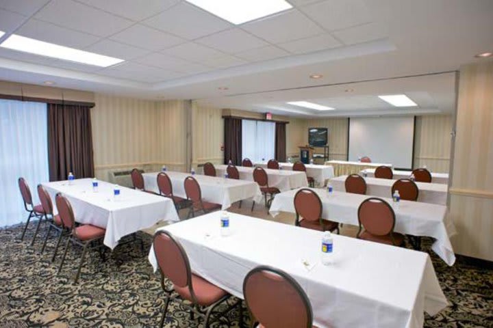 Meeting room at Monte Carlo Inn Markham, hotel to the north of Toronto