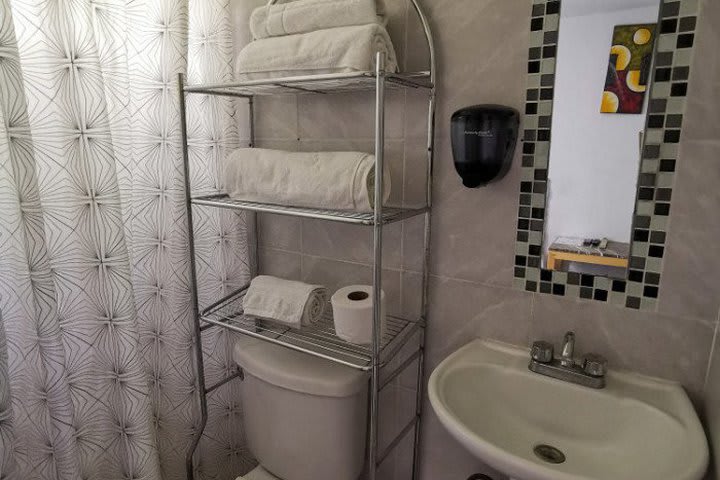 Baño privado de una habitación