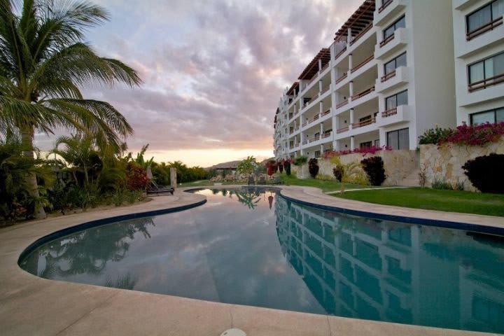 View from the pool