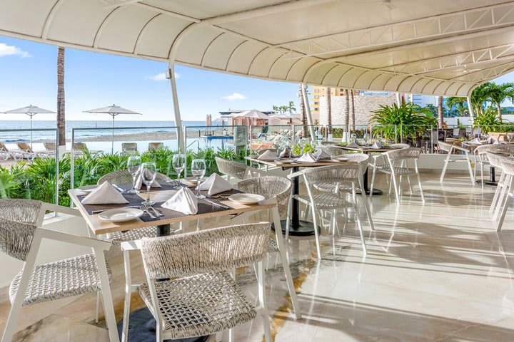 Terraza del restaurante Veranda