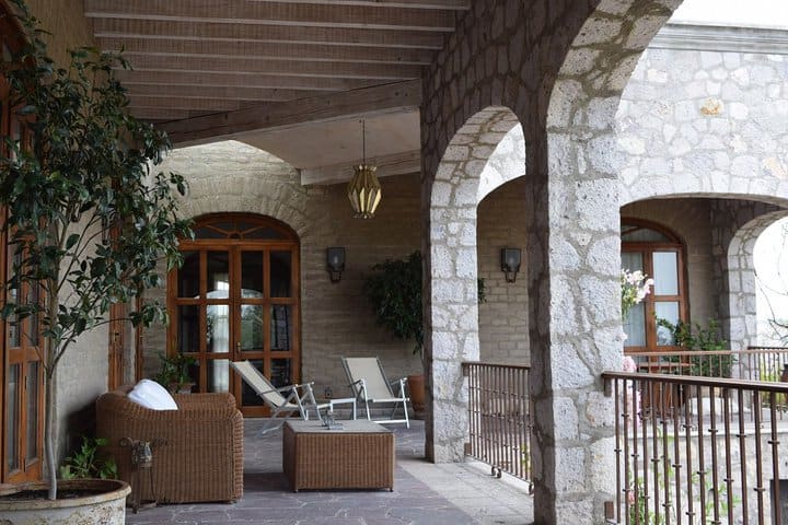 Sitting area on the terrace