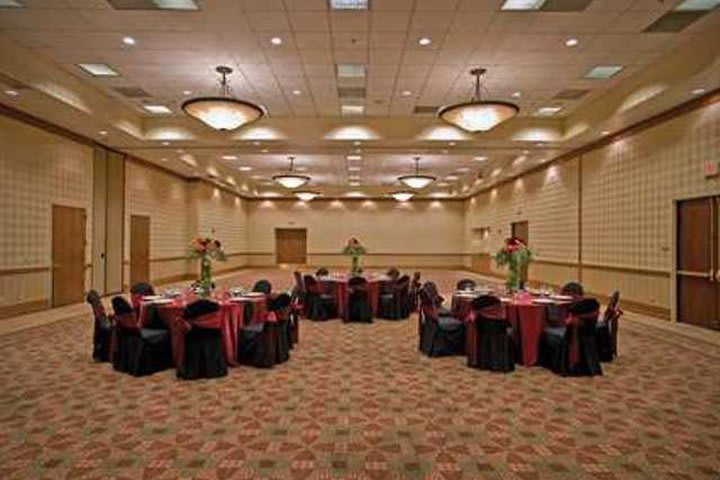 Equipped meeting rooms at the Hampton Inn Tropicana in Las Vegas