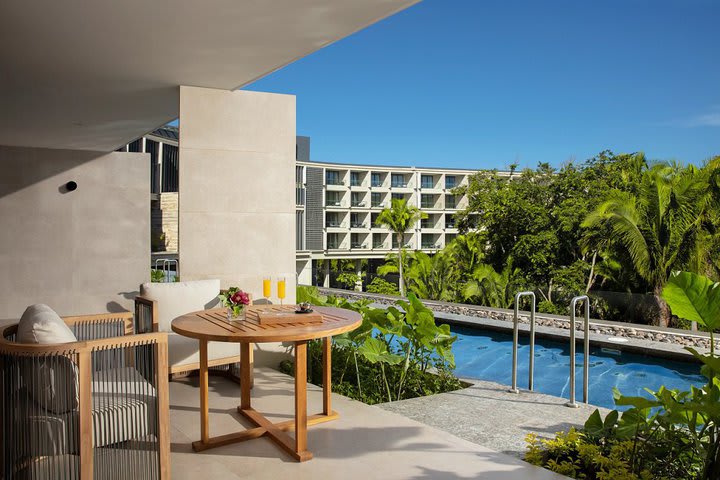 Terrace of a Preferred Club guest room