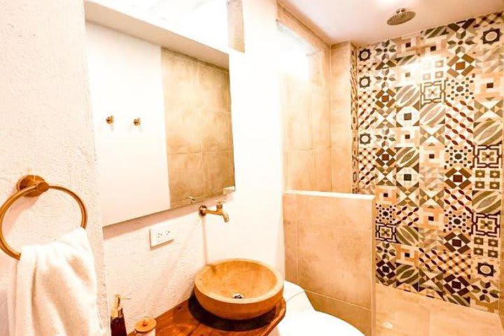 Baño privado de una habitación