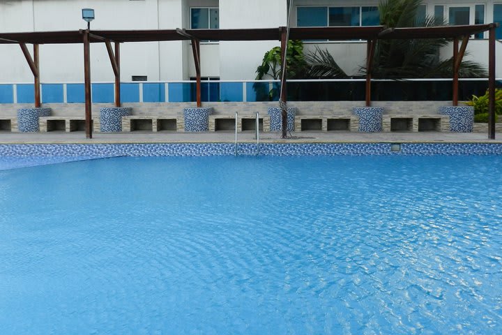 View of the pool