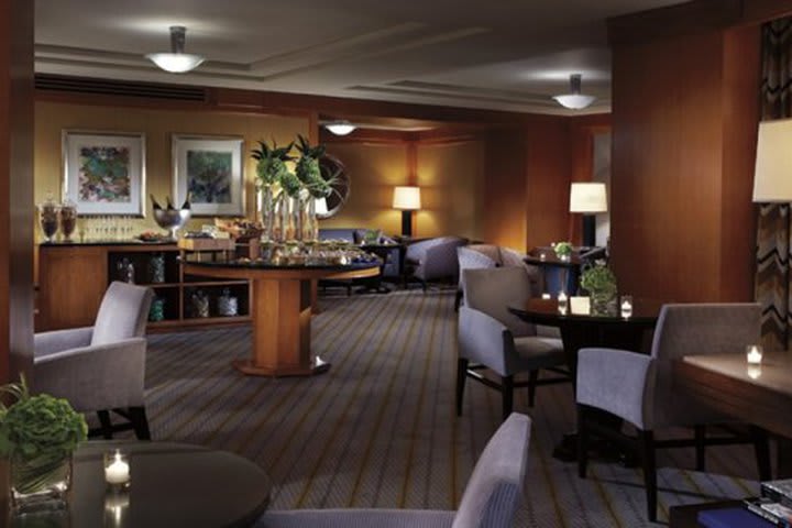 Lobby del hotel Ritz-Carlton Battery Park en Nueva York