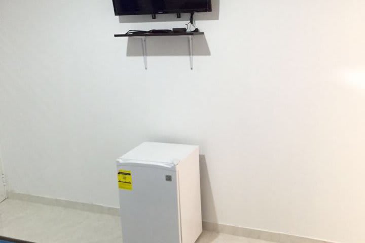 Televisión en una habitación doble