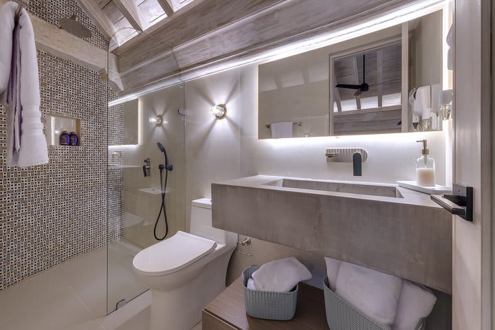 Baño de una habitación