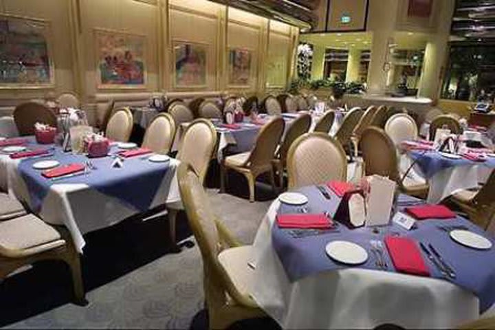 Restaurante Café Sierra del hotel Hilton Los Angeles en Universal City