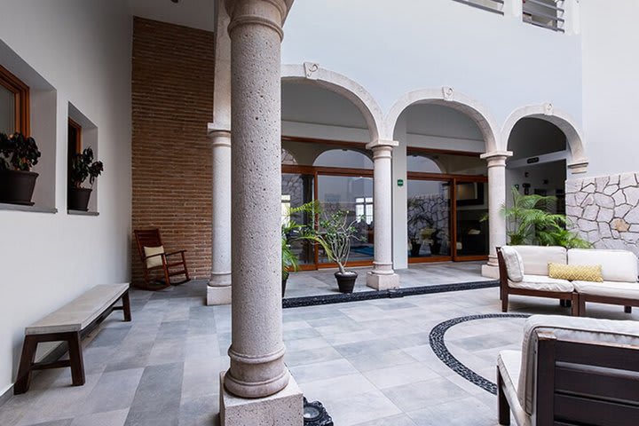 Interior of the hotel