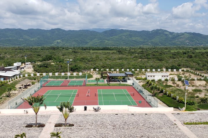 Tennis courts