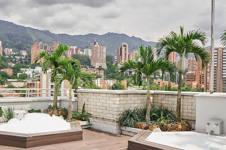 Jacuzzi on the terrace