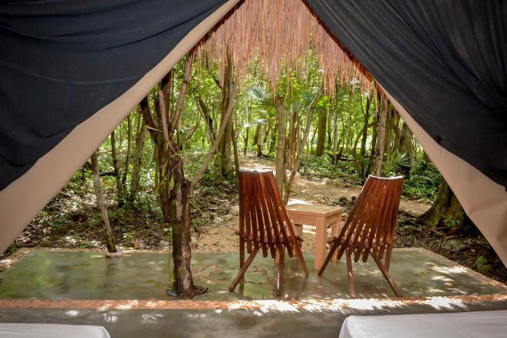 Terraza de una habitación