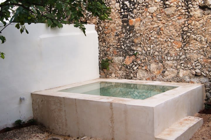 Detalle de la piscina