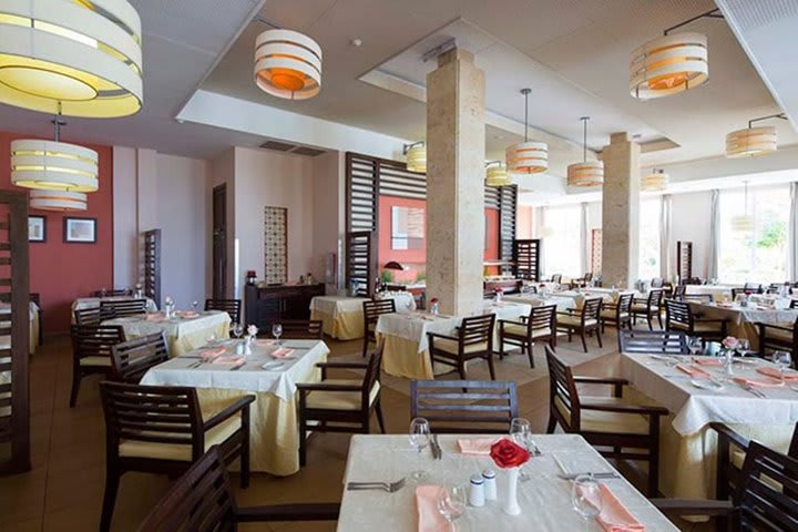 The resort has restaurants with international cuisine