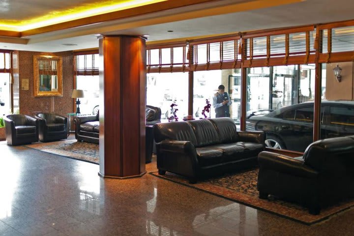 Sala de estar en el lobby