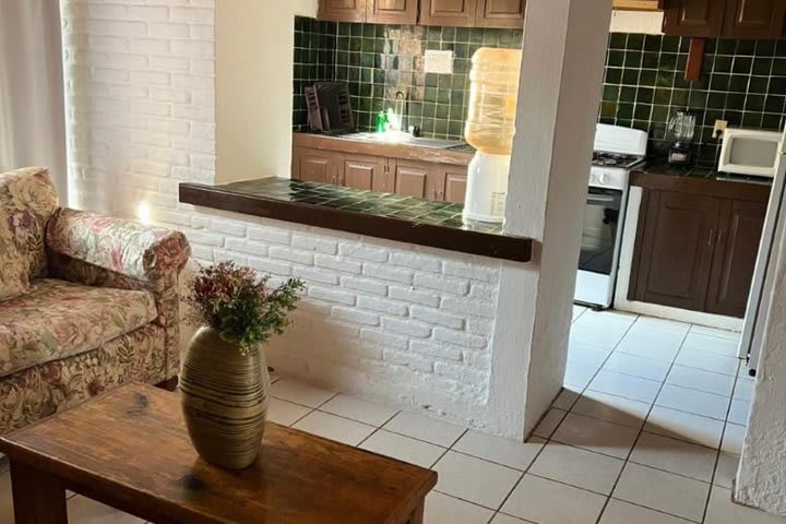 Cocina en una villa estándar