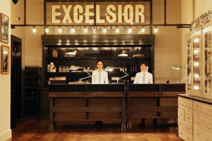 Front desk at the Ace Hotel New York