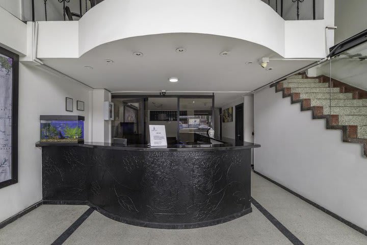 Recepción del hotel