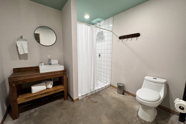 Baño privado don ducha de una habitación estándar