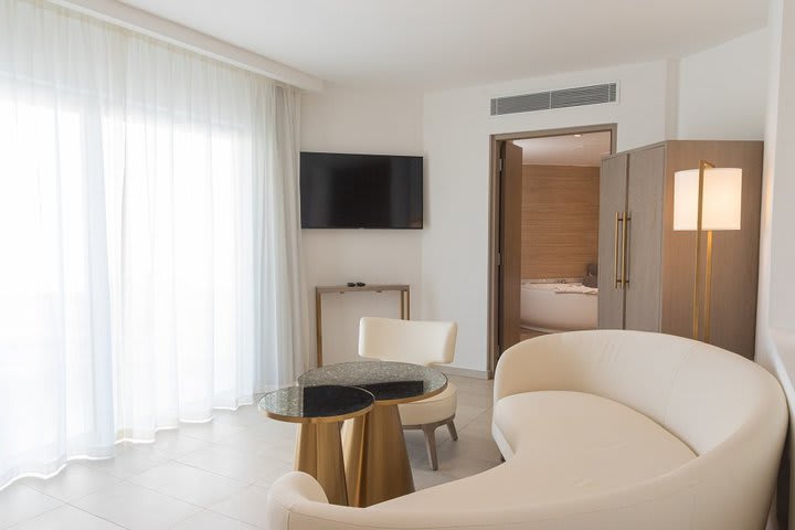 Sitting area in a Platinum guest room