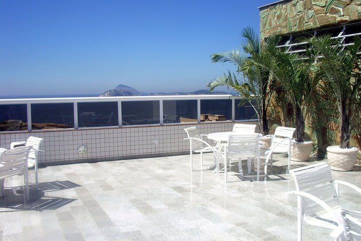 Solárium del hotel Atlantis Copacabana, Río de Janeiro