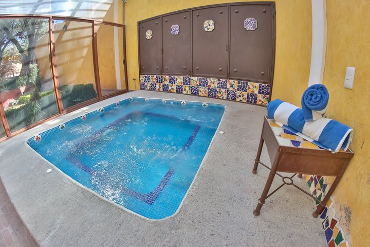 Jacuzzi in the Spa