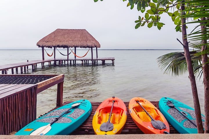 Deportes acuáticos en la laguna