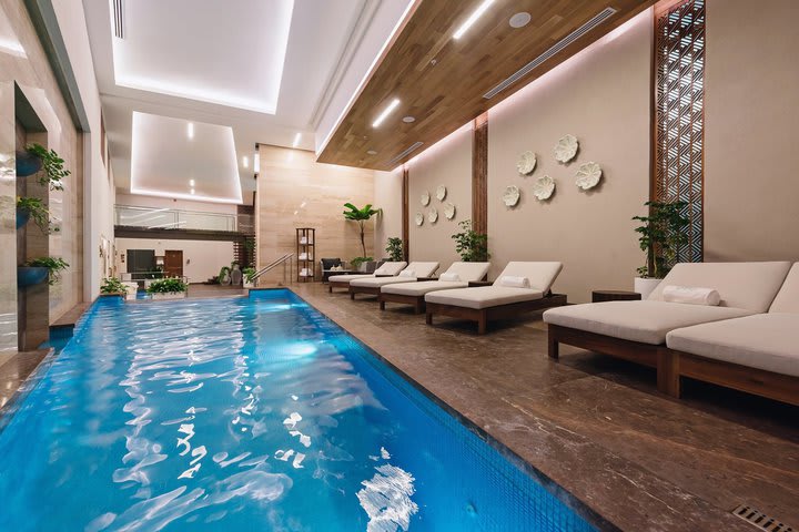 Pool in the spa