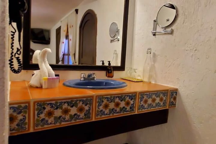 Lavabo en una habitación